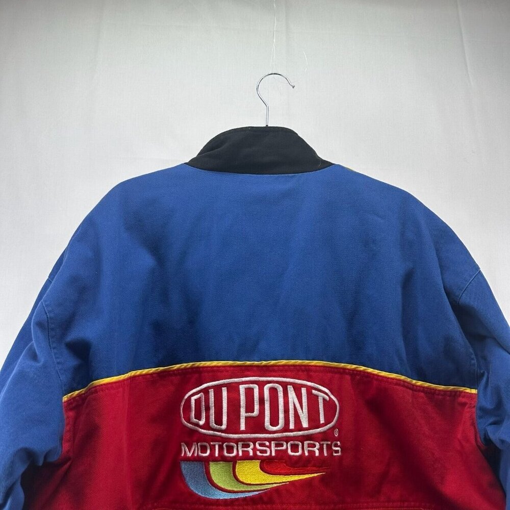 Vintage Winner's Circle Jacket Mens Sz XL NASCAR Racing #24 Jeff Gordon Blue Red - Picture 6 of 11